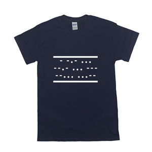 TKS QSO 73 Morse Code T-Shirt