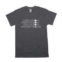 Load image into Gallery viewer, The Shape of a Moneygone Dark T-Shirt