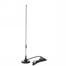 Load image into Gallery viewer, Dualband Mobile Antenna 2m/70cm VHF/UHF Ham Radio, 137-149, 437-480 Mhz, Magnet Base PL-259 Connector, 10 Ft RG58 Cable