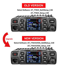 Load image into Gallery viewer, AnyTone AT-778UV Transceiver Mobile Radio Dual Band 25W VHF/UHF VOX Vehicle Car Radio w/Cable