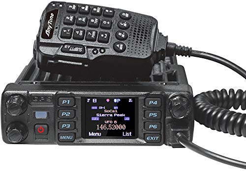 Anytone AT-D578UV Pro DMR Dual-Band Mobile Commercial Radio with GPS and Bluetooth