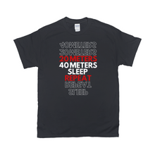 Load image into Gallery viewer, 20m 40m Sleep Repeat T-Shirt