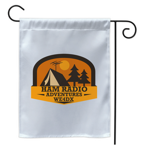 Ham Radio Adventures Double Sided Yard Flag
