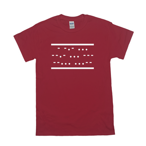TKS QSO 73 Morse Code T-Shirt